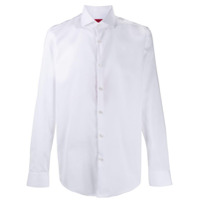 HUGO Camisa com acabamento engomado - Branco