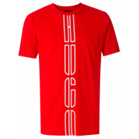 HUGO T-shirt com estampa de logo - Vermelho