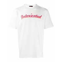 Intoxicated Camiseta com estampa de logo - Branco