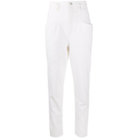 Isabel Marant Calça jeans com detalhe de bolso - Branco