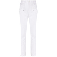 Isabel Marant Calça jeans Kelissa cintura alta - Branco