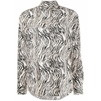Isabel Marant Camisa com estampa de zebra - Neutro