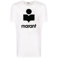 Isabel Marant Camiseta de linho 'Karman' - Branco