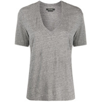 Isabel Marant Camiseta modelagem ampla Maree de algodão - Cinza