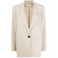 Isabel Marant Étoile Blazer com abotoamento simples - Neutro