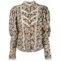 Isabel Marant Étoile Blusa com estampa floral - Neutro