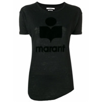Isabel Marant Étoile Camiseta com logo - Preto
