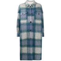 Isabel Marant Étoile Casaco Gabrion oversized - Azul