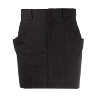 Isabel Marant Étoile Minissaia cintura alta - Preto