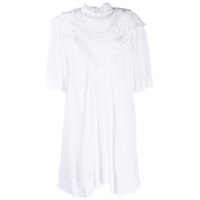 Isabel Marant Étoile Vestido reto perfurado - Branco
