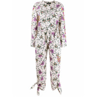 Isabel Marant Macacão mangas longas floral - Neutro
