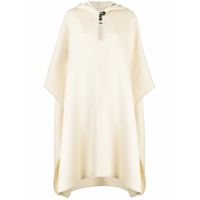 Isabel Marant Poncho oversized com capuz - Neutro