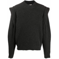 Isabel Marant Suéter Pavel com ombros estruturados - Cinza