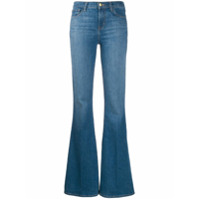 J Brand Calça jeans flare cintura alta - Azul