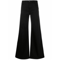 J Brand Calça jeans flare cintura alta - Preto