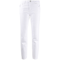 J Brand Calça jeans Jhonny cintura média - Branco