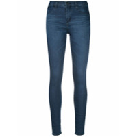 J Brand Calça jeans skinny com cintura média - Azul