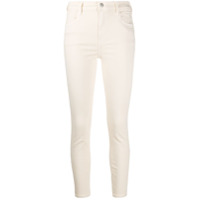 J Brand Calça jeans skinny com cintura média - Neutro