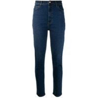 J Brand Calça jeans skinny com lavagem escura - Azul