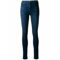J Brand Calça jeans skinny Maria com cintura alta - Azul