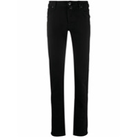 Jacob Cohen Calça jeans skinny com patch - Preto