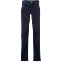 Jacob Cohen Calça jeans slim com cintura média - Azul