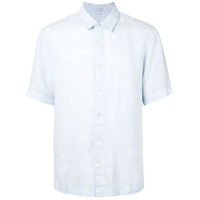 James Perse Camisa mangas curtas de linho - Branco