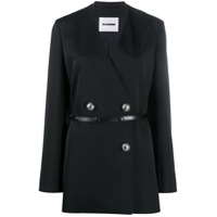 Jil Sander Blazer com abotoamento duplo - Preto