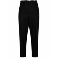 Jil Sander Calça slim com ajuste no cós - Preto