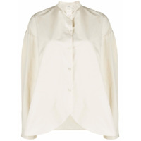 Jil Sander Camisa com detalhe curvado - Neutro