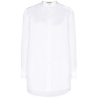 Jil Sander Camisa Wednesday com acabamento engomado - Branco