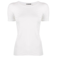 Jil Sander Camiseta com acabamento sem costura - Branco