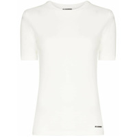 Jil Sander Camiseta com estampa de logo - Branco