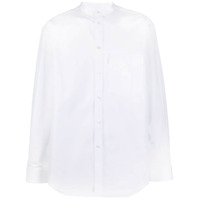 Jil Sander Camiseta de algodão com bolso no busto - Branco
