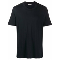 Jil Sander Camiseta decote careca de algodão - Azul