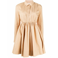 Jil Sander Chemise com detatlhe de pregas - Neutro