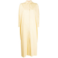 Jil Sander Chemise com modelagem ampla - Amarelo