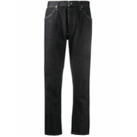 Jil Sander five-pocket style cropped jeans - Azul
