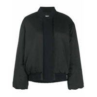 Jil Sander Jaqueta bomber com modelagem solta - Preto