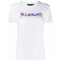 John Richmond Camiseta com estampa de logo - Branco