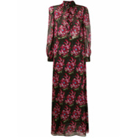 John Richmond Chemise com estampa floral - Preto