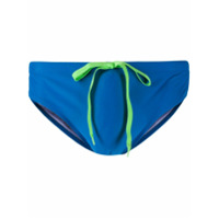 John Richmond Cueca Cipriana com estampa de logo - Azul