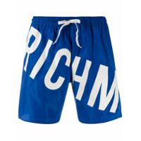 John Richmond Sunga Bron com estampa de logo - Azul