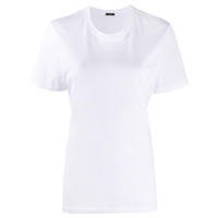Joseph Camiseta gola redonda de jersey - Branco