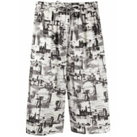 Joseph Short David Small Stamp com estampa - Branco