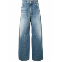 Junya Watanabe MAN Calça jeans com modelagem ampla - Azul