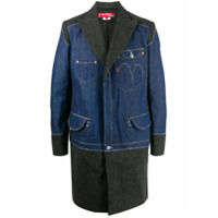 Junya Watanabe MAN Casaco jeans x Levi's - Azul