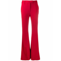 Just Cavalli Calça de alfaiataria pantalona - Vermelho
