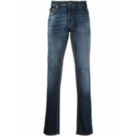 Just Cavalli STCA logo straight-leg jeans - Azul
