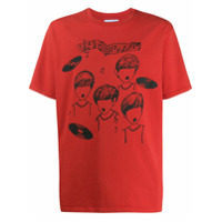 Just Don Camiseta decote careca The Sound Band - Vermelho